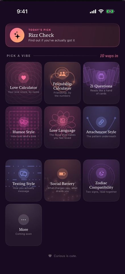 Does My Crush Like Me? — the vibe picker