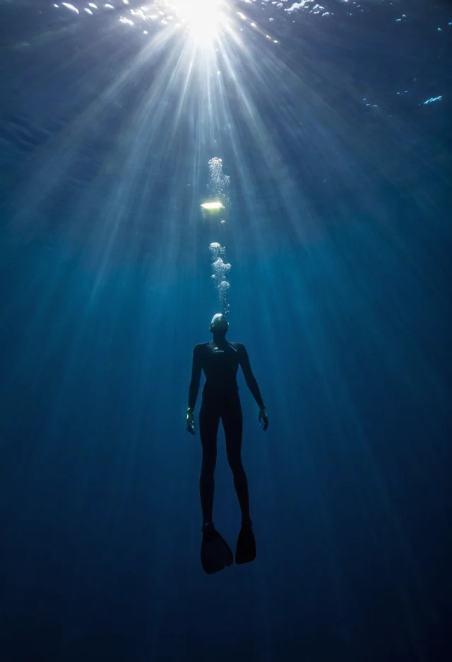 ImageForge render: freediver