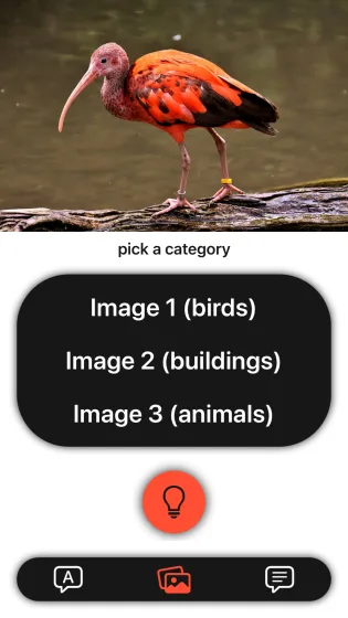 Idea Generator Eye, screen 2